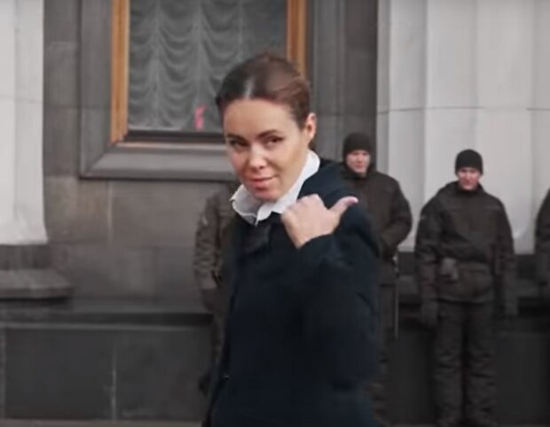 Наталія Королевська, скрін з відео