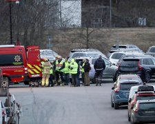 Полторы сотни человек эвакуировали с горящего завода Volvo