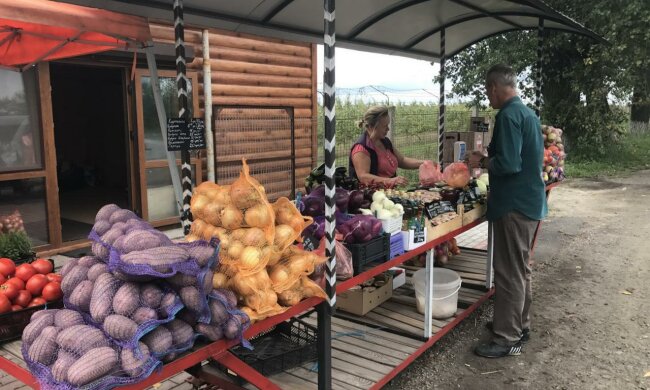 Продажа овощей