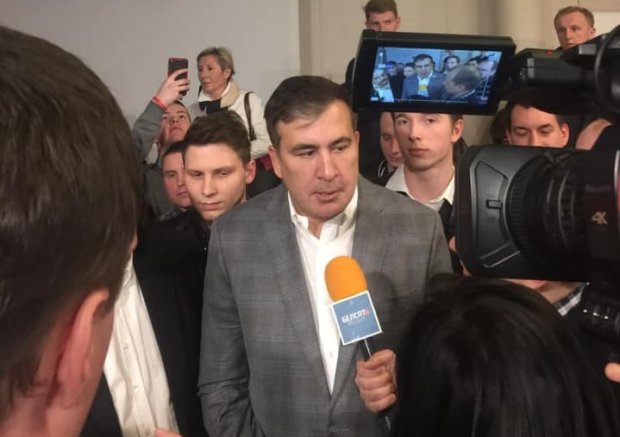Саакашвили резко ответил, с кем идет в Раду: "Не можем выбирать из го*на"