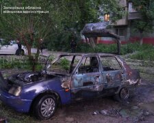 Нічний обстріл Запоріжжя: пошкоджена багатоповерхівка