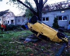 Наслідки торнадо в Чехії, фото: Telegram