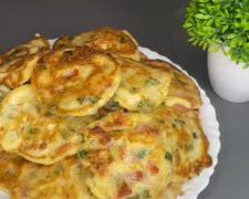 Блины со вкусом пиццы, фото: кадр из видео