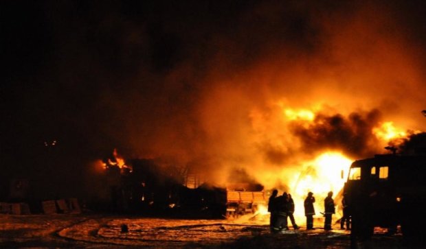 На Полтавщині у страшній пожежі загинули мати і син