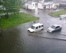 Житомир пішов під воду