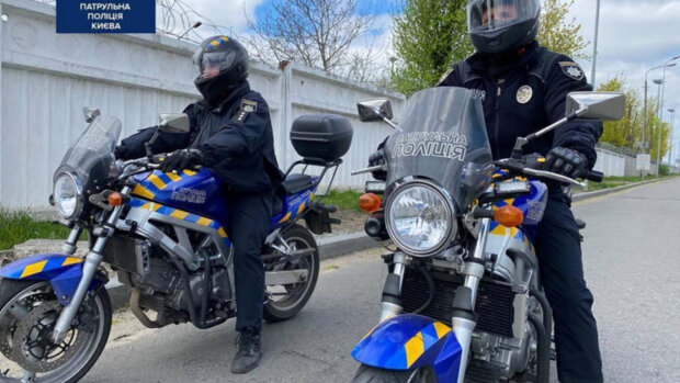 Київських копів пересадили на мотоцикли: жоден порушник не втече