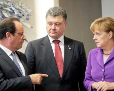 Порошенко, Меркель и Олланд созвонятся без Путина