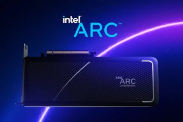 Intel Arc A-серии: скрин