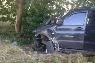 Под Киевом УАЗ выехал на встречную: двое погибших