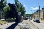 Ремонт улицы Черноморского Казачества в Одессе