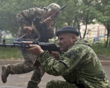 Террристы из систем залпового огня атаковали Богдановку