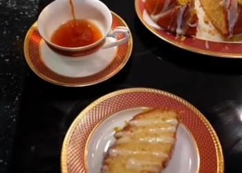 Лимонный кекс: фото скрин рецепта