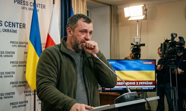 українець польське телебачення студія прямий ефір
