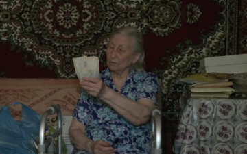 Пенсіонерка. Фото: скрін youtube