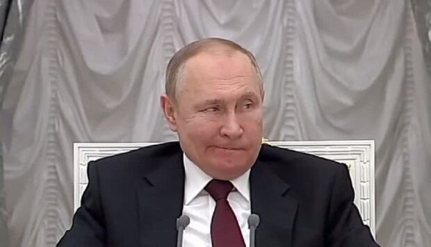 Путин на заседании Совбеза, скриншот из видео