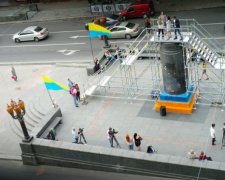 На місці постаменту Леніну кияни хочуть бачити пам'ятник героям-визволителям