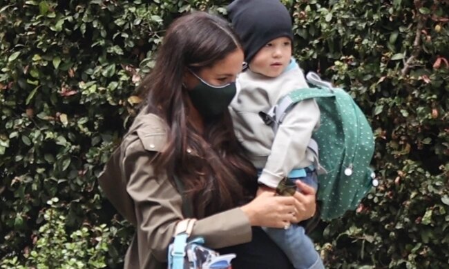 Меган Маркл с сыном, pagesix.com