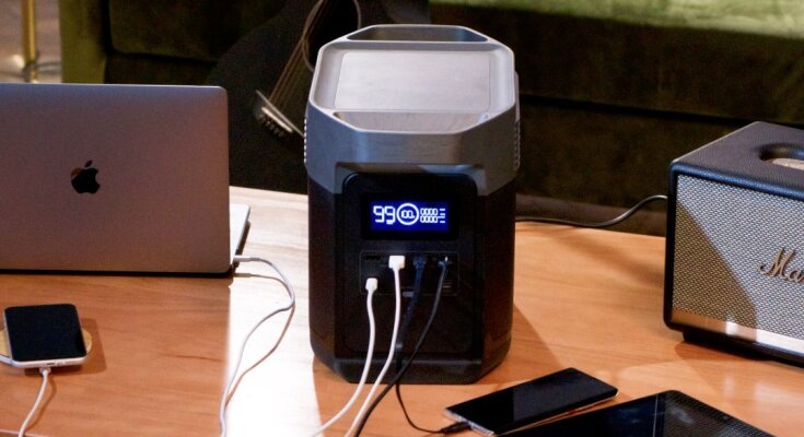 Зарядные станции. Фото EcoFlow Украина