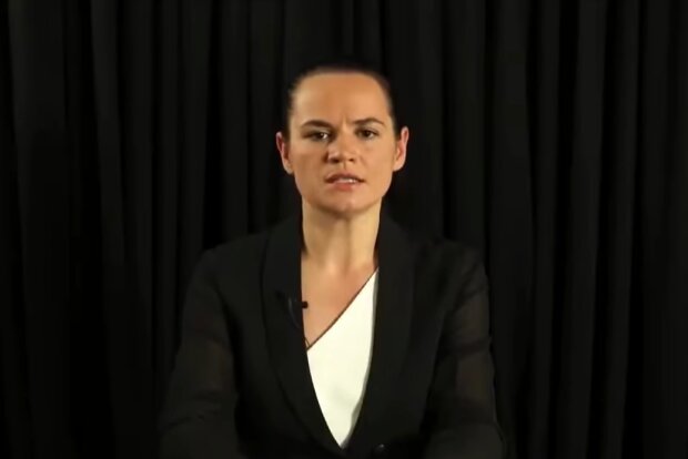 Светлана Тихановская, скриншот из видео