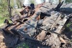 Підбитий танк окупантів. Фото: Telegram