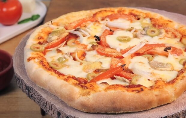 Вкусный рецепт уникальной пиццы без мяса - только пять ингредиентов