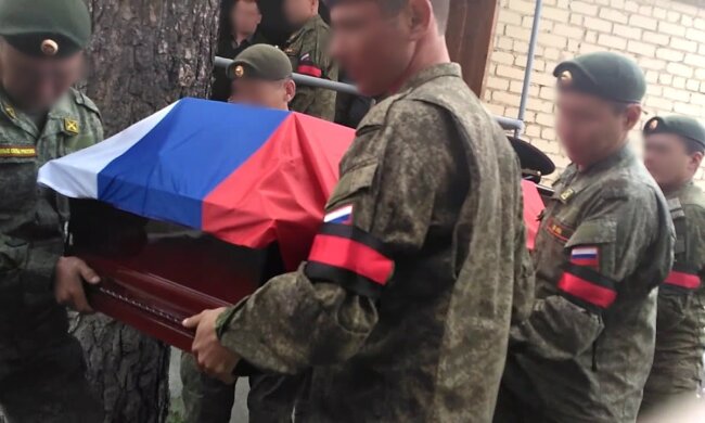 Похороны русского солдата, фото со свободных источников