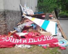 Осесские копы предотвратили "советскую" провокацию