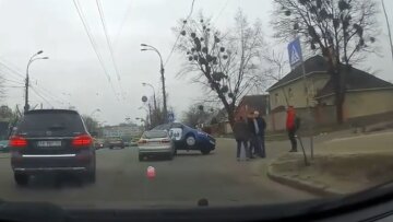 ДТП, скріншот із відео