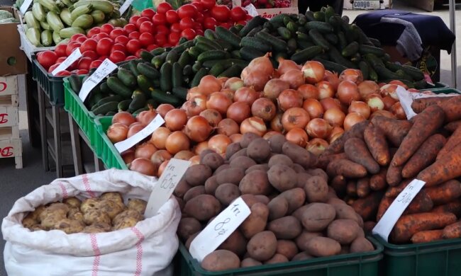 Цены на картофель, скриншот с видео