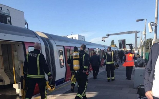 Теракт в лондонском метро: появилось первое видео