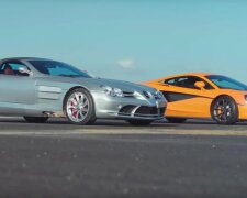 Mercedes SLR McLaren Vs. McLaren 540C, скріншот