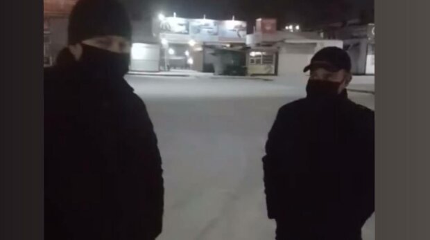 Полиция на Львовщине, фото: скриншот из видео