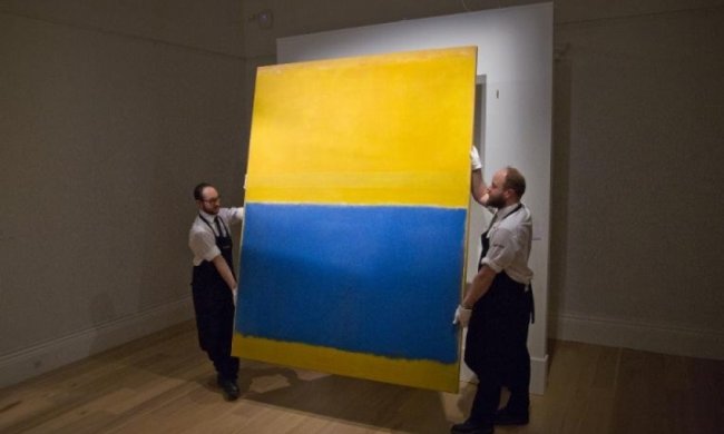 Жовто-синє полотно продали на аукціоні за $ 46 мільйонів