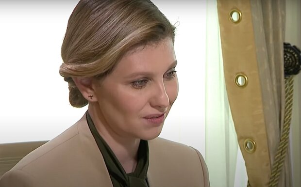 Олена Зеленська, скріншот з відео
