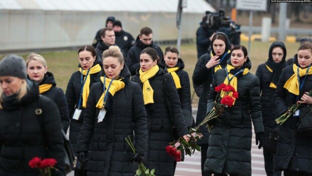 мемориал жертвам катастрофы МАУ в "Борисполе"