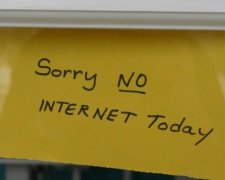 Сьогодні  українці сидітимуть без інтернету