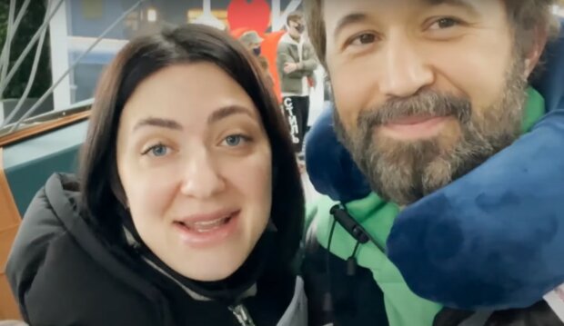 Сергій і Сніжана Бабкіни, скріншот з відео