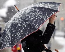 На вихідні українців очікує похолодання та мокрий сніг