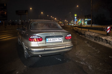 ДТП на вулиці Оноре де Бальзака в Києві