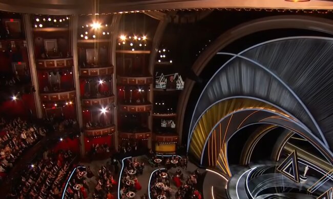 Церемония награждения "Оскар-2022", кадр из видео