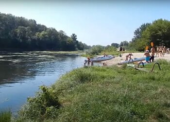 відпочинок на природі, скріншот з відео