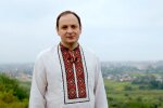Марцiнкiв у вишиванцi потужно привiтав франкiвчан з Днем Незалежностi: "Ми - живi"