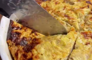 Кабачковый пирог, кадр из видео