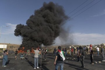 палестинські протестувальники, фото Nasser Nasser / AP