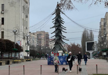 Ялинка в Броварах, фото з соцмереж