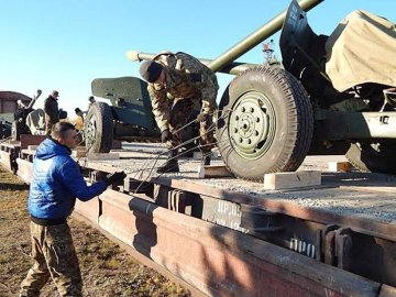 Военным прислали отремонтрованные пушки "Рапира" (фото)