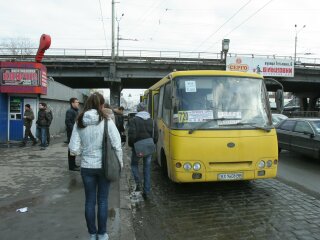 Маршрутка в Киеве