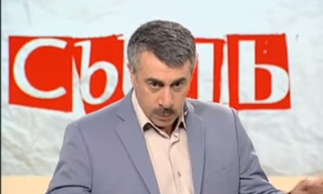 Доктор Комаровский, скриншот YouTube