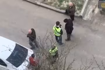 карантин в Харькове, скриншот из видео