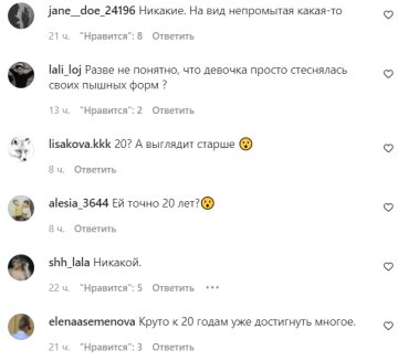 Коментарі на пост зі сторінки "spletnik" в Instagram